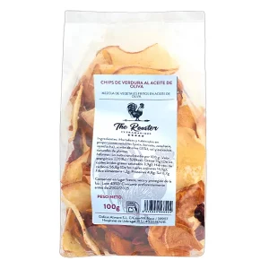 paquete de chips de verduras